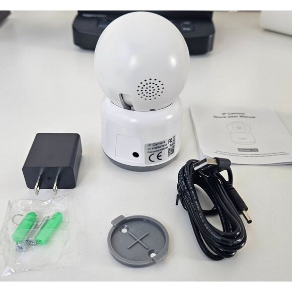 WiFi Surveillance Camera, Indoor Camera Color Night Vision 2.5K 5MP/5G - Picture 3 of 11